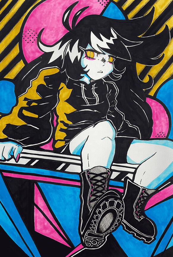 Girl With The Boots, 2023 Girl With The Boots, 2023